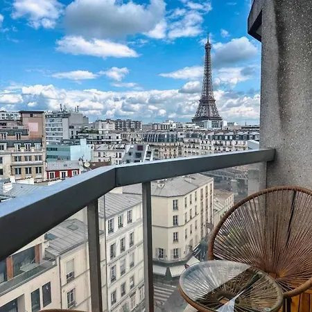 公寓 Eiffel Tower View Refurbished 巴黎